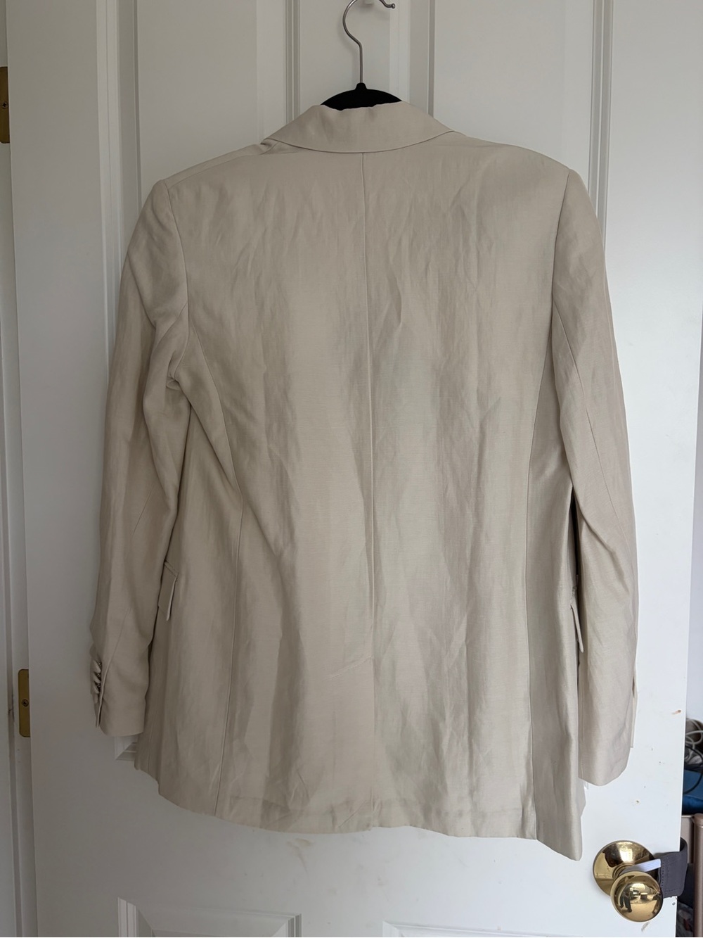 Babaton Light Cream Classic Tailored Blazer - Picture 2 of 9